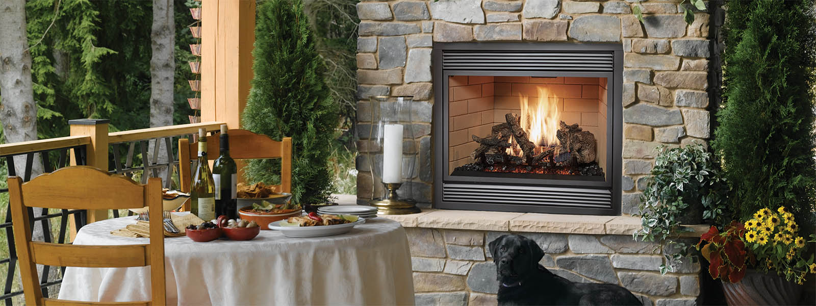FireplaceX Traditional Premium Gas Fireplaces